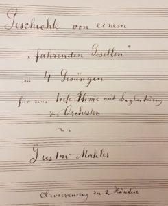 Introduction Lieder eines fahrenden Gesellen