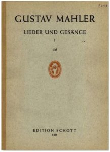 History Lieder fur Singstimme