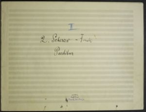 Movement 4: Scherzo. Allegro pesante. Nicht zu schnell
