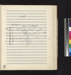 Movement 4: Adagietto. Sehr langsam