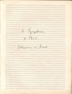 Movement 2: Lied 2: Schlussszene aus Goethe’s Faust