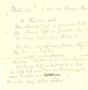 Lied 11: Urlicht
