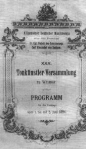 Tonkunstlerversammlung des ADM (1894)