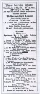 1898 Concert Prague 03-03-1898 - Symphony No. 1