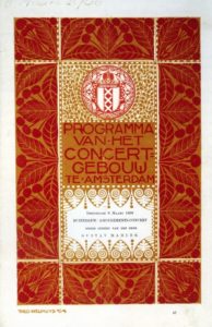 1906 Concert Amsterdam 08-03-1906 - Kindertotenlieder, Ruckert-lied, Symphony No. 5