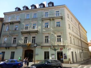 1871-1872 House Gustav Mahler Prague - Celetna No. 29 (Golden angel house)