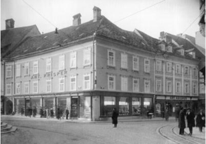 1881-1882 House Gustav Mahler Ljubljana - Mestni Trg No. 26