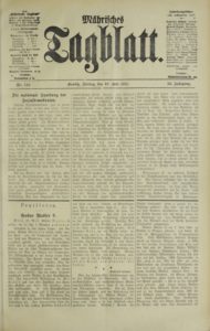 Mahrisches Tagblatt